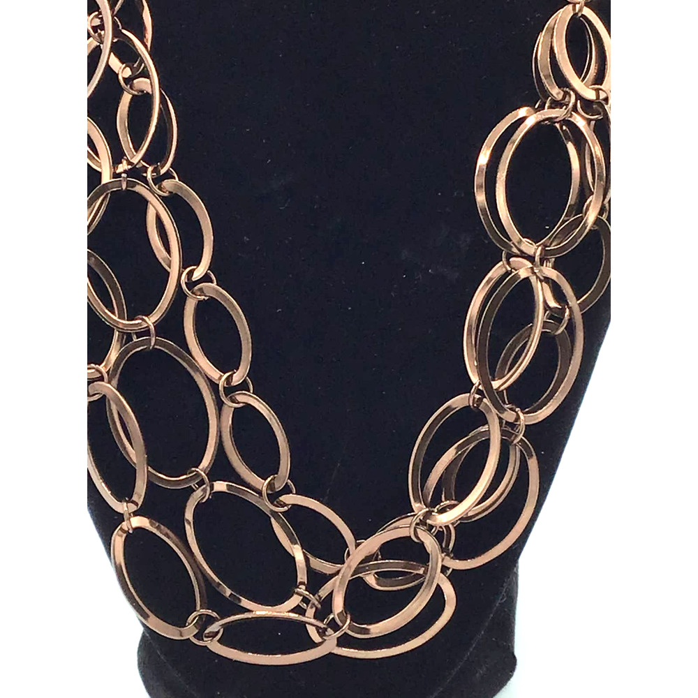 Bronze Ring Necklace‎ - Picture 2 of 4